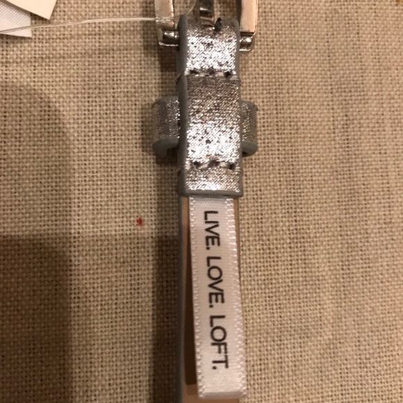 Loft-Silver skinny belt - Picture 3 of 7